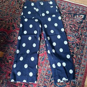 Anthropologie Polka dot pant